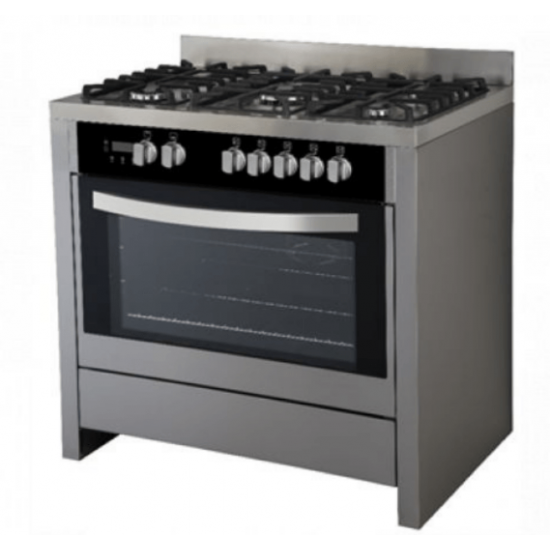 Scanfrost 4 Gas+ 2 Electric Burner Cooker